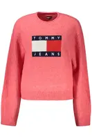 Růžový svetr Tommy Jeans
