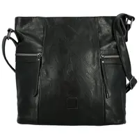 Dámská crossbody kabelka černá - Firenze Jamia