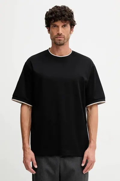 Bavlněné tričko BOSS H-Tames 65