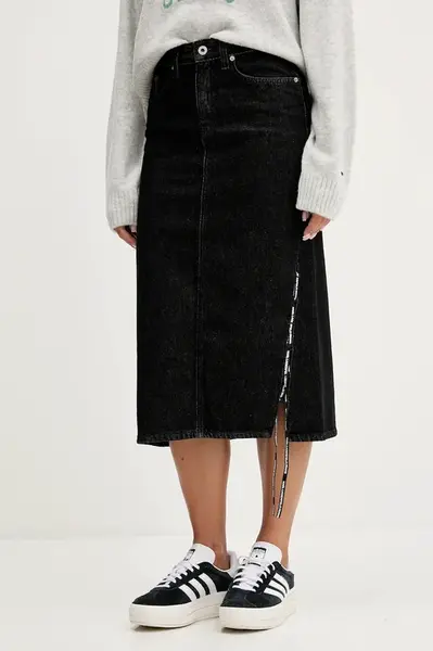 Džínová sukně Karl Lagerfeld Jeans