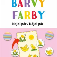 Výuková hra (krabička) Najdi pár - Barvy / Farby