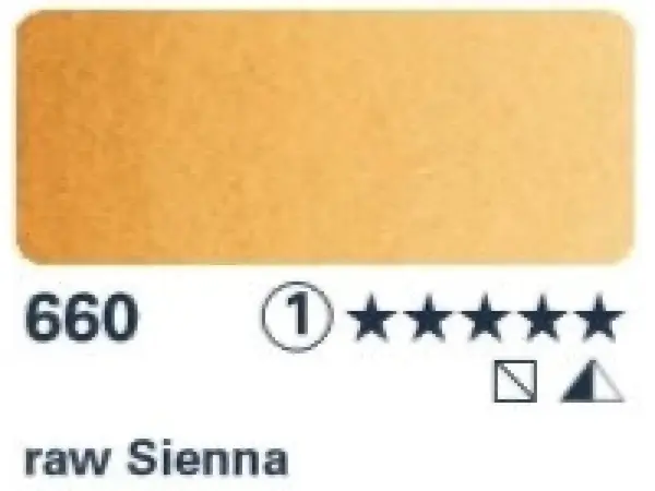 Akvarelová barva Horadam 1/2 – 660 raw Sienna