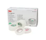 3M Transpore Papírová chirurgická páska 2,5 cm x 9,1m 12 ks transparentní