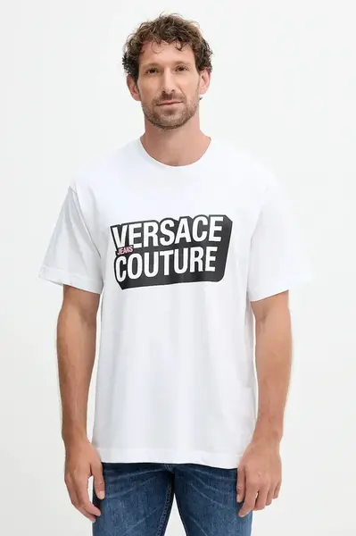 Bavlněné tričko Versace Jeans Couture