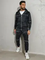 Černý pánský dres Dstreet