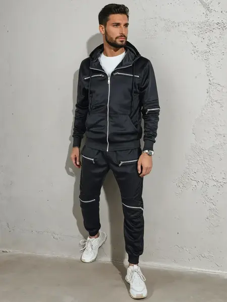 Černý pánský dres Dstreet