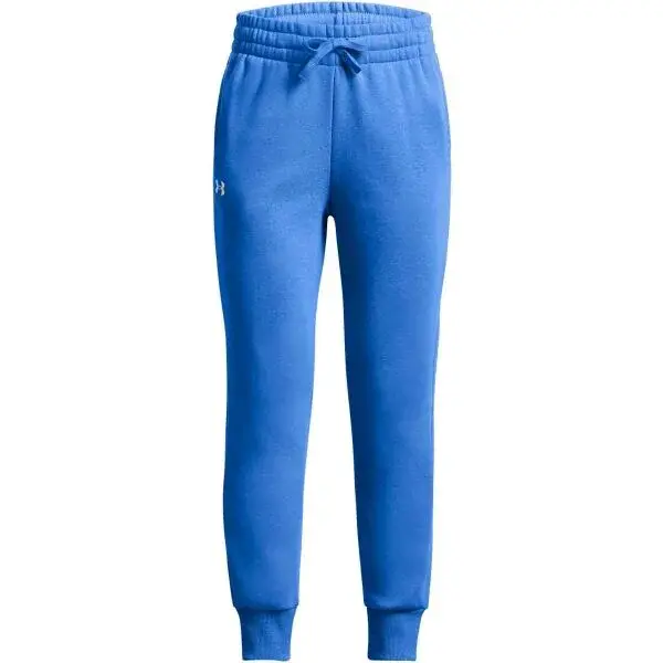 Under Armour RIVAL FLEECE JOGGERS Dívčí tepláky, modrá, velikost XL