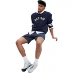 GAP PIPING CREW Pánska mikina, tmavo modrá, veľkosť