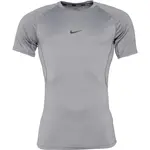 Nike M NP DF TIGHT TOP SS Pánské tréninkové tričko, šedá, velikost