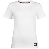 Tommy Hilfiger TOMMY 85 LOUNGE-SHORT SLEEVE TEE Dámské tričko, bílá, velikost