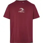 O'Neill DIPSEA Pánské tričko, vínová, velikost