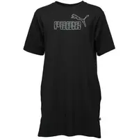 Puma ESSENTIALS LOGO DRESS TR Dámske šaty, čierna, veľkosť