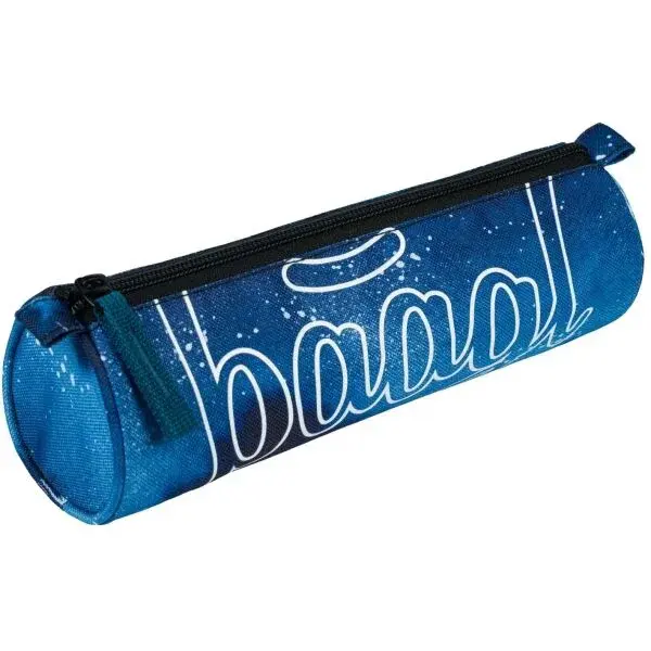 BAAGL STEEL Študentské puzdro, modrá, veľkosť