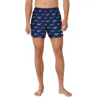 Nike MULTI PRINT Pánské plavecké šortky, tmavě modrá, velikost