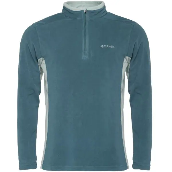 Columbia KLAMATH RANGE II HALF ZIP Pánská outdoorová mikina, modrá, velikost