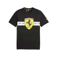 Puma FERRARI RACE TEE Pánské triko, černá, velikost