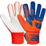 Reusch ATTRAKT STARTER SOLID JUNIOR Dětské brankářské rukavice, oranžová, velikost