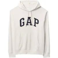 GAP V-FRCH HERITAGE LOGO Pánská mikina, bílá, velikost