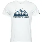Northfinder BOGDAN Pánské tričko, bílá, velikost