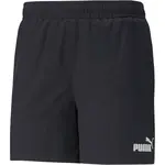 Puma ESSENTIALS+ TAPE WOVEN SHORTS Pánské kraťasy, černá, velikost