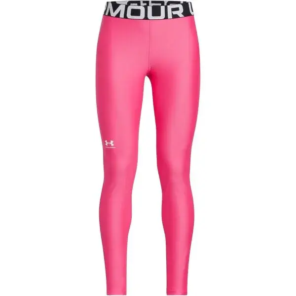 Under Armour HG LEGGING Dívčí legíny, růžová, velikost L