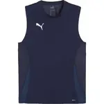 Puma TEAMGOAL SLEEVELESS JERSEY Pánské sportovní tílko, tmavě modrá, velikost
