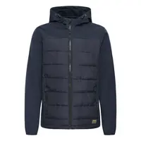 BLEND BHEVIAN Pánská zateplená bunda, tmavě modrá, velikost