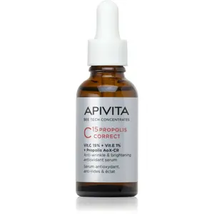 Apivita Bee Tech Concentrates C15 Propolis Correct Serum antioxidační zpevňující pleťové sérum 30 ml