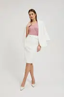 Marisse Women's Skirt L-Sc-4302 Off White