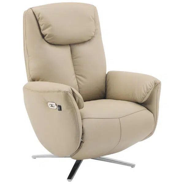Livetastic MASÁŽNÍ KŘESLO, textil, kůže, šedohnědá