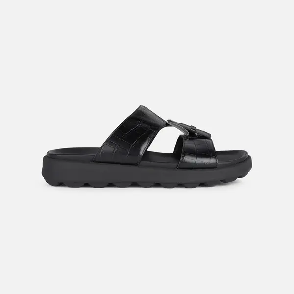 Black men's slippers Geox Spherica Ec6 - Men's