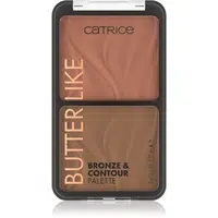 Catrice Butter Like Bronze & Contour kontúrovacia paletka na tvár s bronzerom odtieň 020 Shape It My Way 9 g