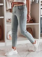 Dámske skinny rifle s ozdobami