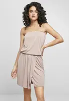 Women's viscose short bandeau dress dukrose