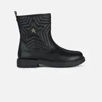 Černá dívčí kotníková obuv Geox Eclair - Holky