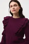 Svetr Medicine dámský, vínová barva