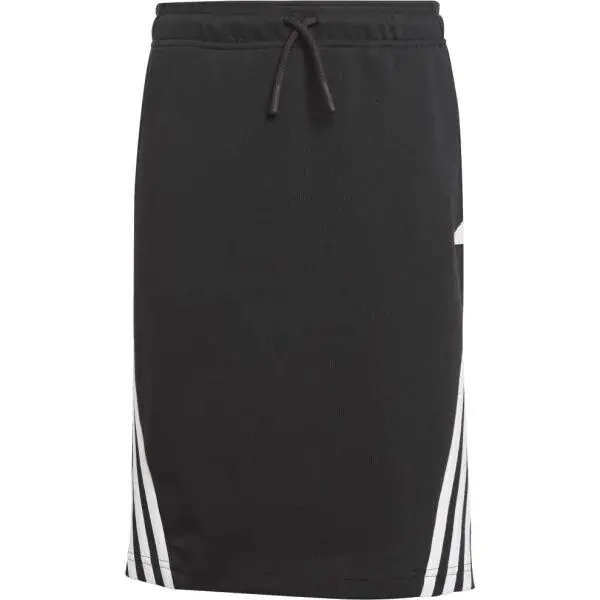 adidas FUTURE ICONS SKIRT GIRL Dievčenská sukňa, čierna, veľkosť