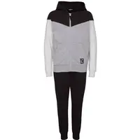 Lewro OAKIE Chlapčenská tepláková súprava, čierna, veľkosť 164-170