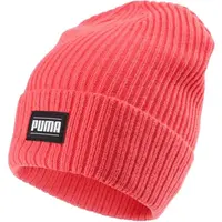 Puma CLASSIC CUFF BEANIE Pánska pletená čiapka, ružová, veľkosť