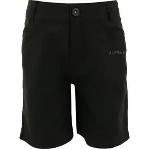 ALPINE PRO VASO Detské kraťasy, čierna, veľkosť 104-110