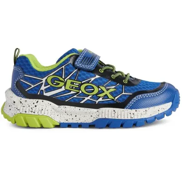 Geox J TUONO BOY Chlapčenská obuv na voľný čas, modrá, veľkosť