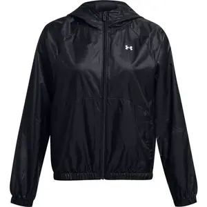 Under Armour WINDBREAKER Dámska bunda, čierna, veľkosť