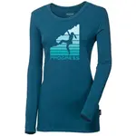 PROGRESS SONJA BOULDER Dámske bambusové tričko, modrá, veľkosť