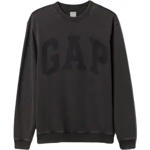 GAP TONAL LOGO Pánska mikina, čierna, veľkosť