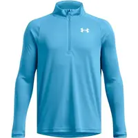 Under Armour TECH 2.0 1/2 ZIP Chlapčenské tričko s dlhým rukávom, modrá, veľkosť L