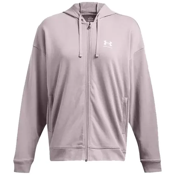 Under Armour RIVAL TERRY Dámska mikina, ružová, veľkosť S