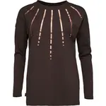 LOAP AMIRA Dámske tričko, hnedá, veľkosť