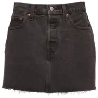 Levi's&reg; ICON Dámska džínsová sukňa, čierna, veľkosť