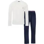 Fila PYJAMAS IN JERSEY Pánske pyžamo, biela, veľkosť