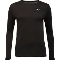 Puma ESSENTIALS LONG SLEEVE TEE Dámske tričko, čierna, veľkosť